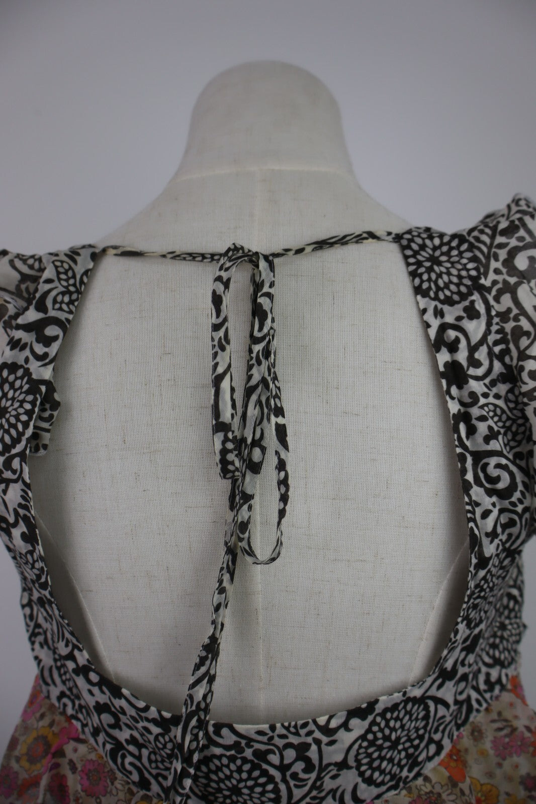 MARELLA MAGLIA TOP CANOTTA DONNA TG. 44 WOMAN CASUAL VINTAGE T-SHIRT SETA