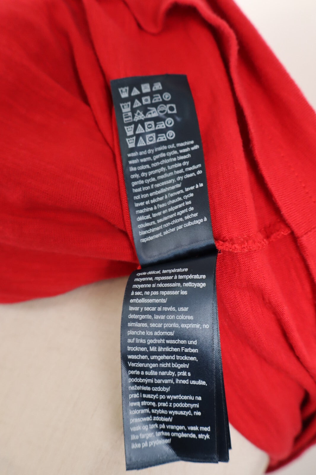 TOMMY HILFIGER JEANS VESTITO DONNA TG. L WOMAN CASUAL VINTAGE DRESS  COTONE