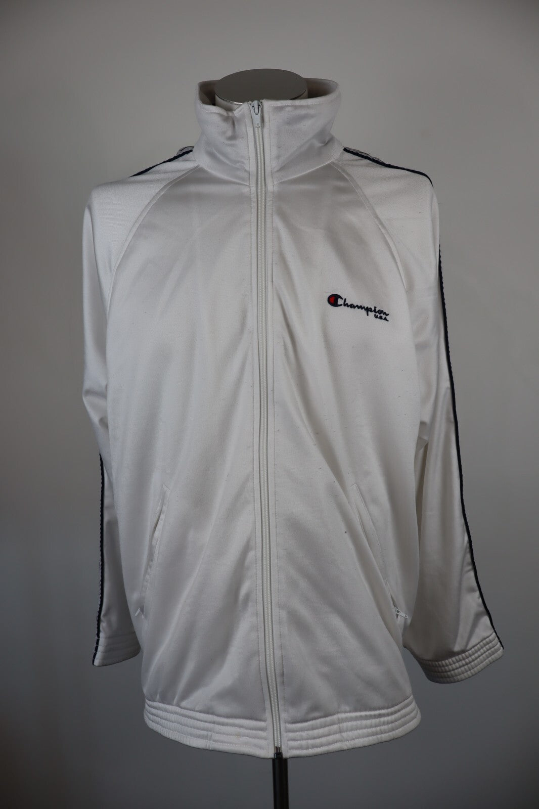 CHAMPION GIACCA SPORTIVA UOMO Tg. L MAN CASUAL SPORT JACKET VINTAGE