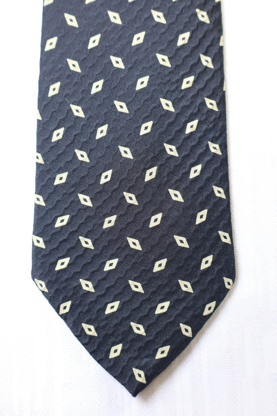 CERRUTI 100%  SILK TIE SETA CRAVATTA UOMO NECKTIE MADE IN FRANCE VINTAGE