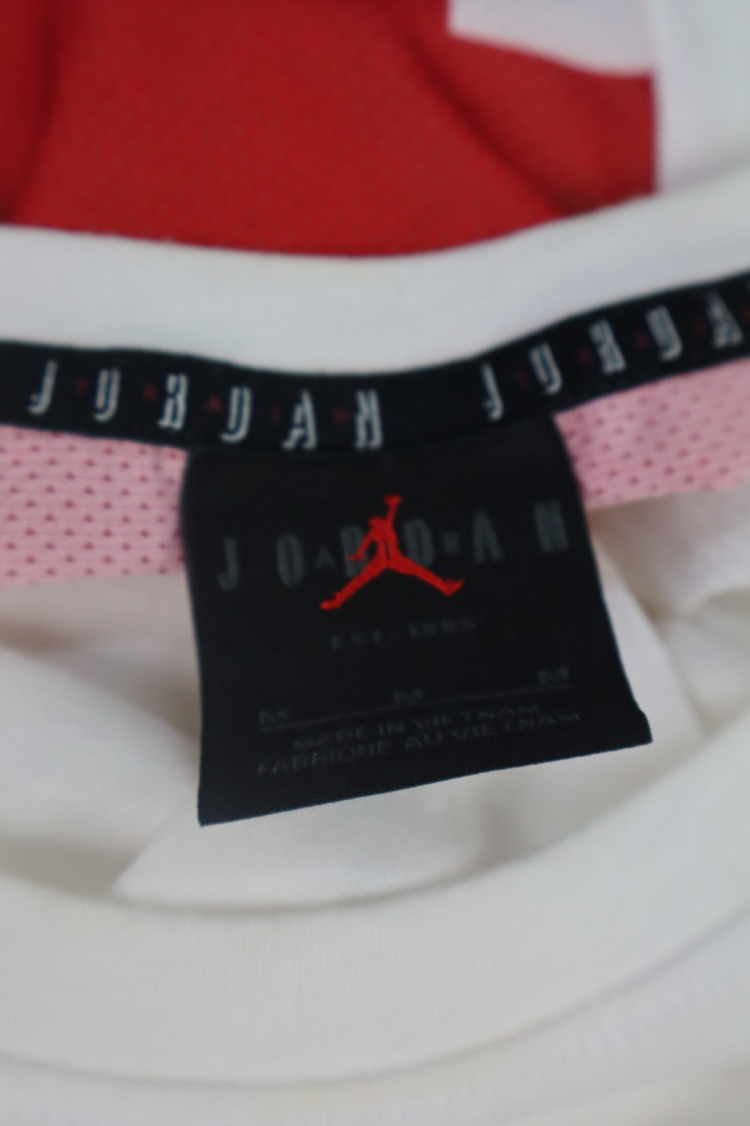 AIR JORDAN MAGLIA UOMO TG M MAN T-SHIRT CASUAL VINTAGE COTONE COTTON