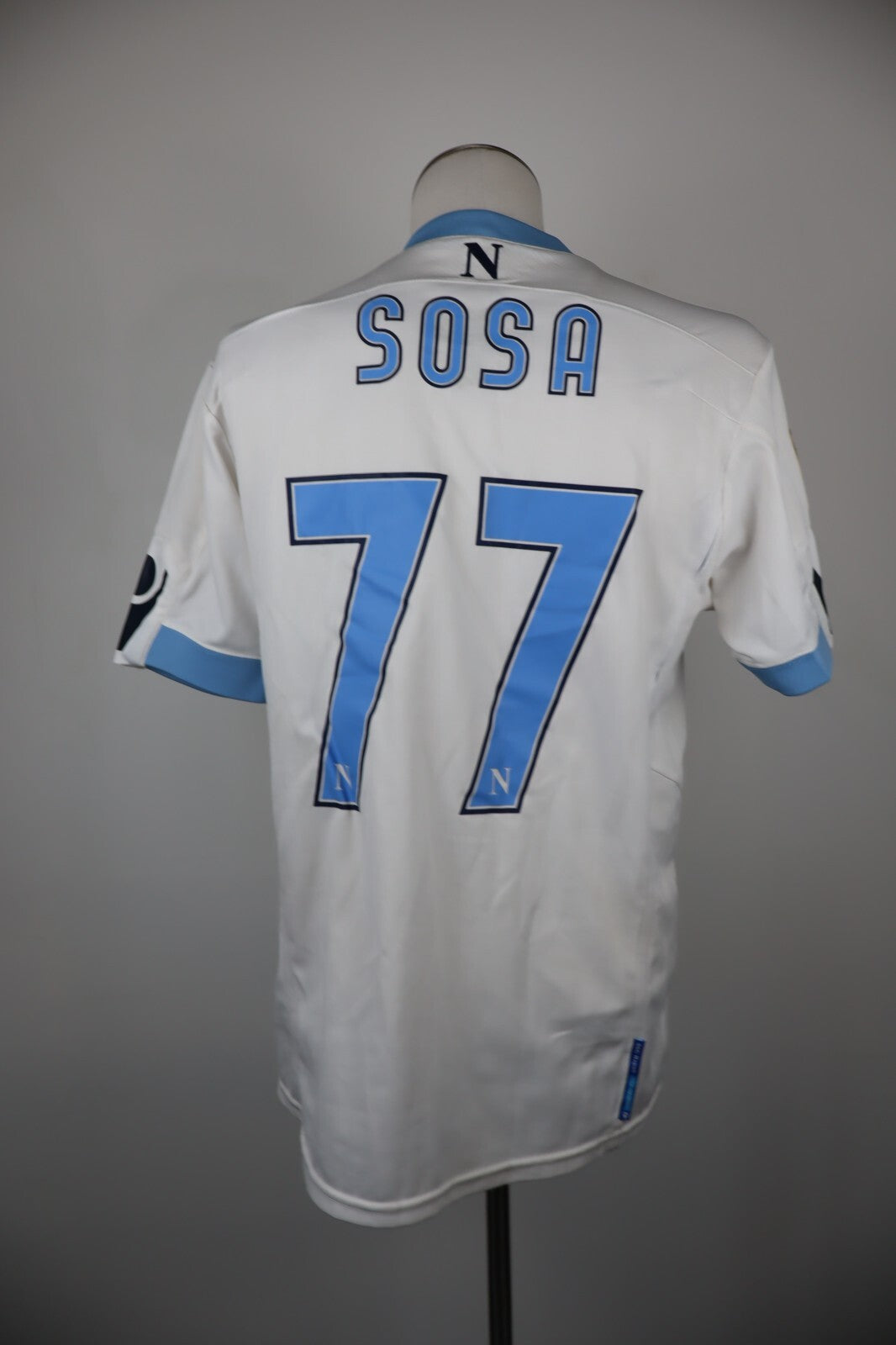 MACRON NAPOLI MAGLIA JOSE' SOSA N 77 CALCIO UOMO Tg M SOCCER SPORT  MAN JERSEY