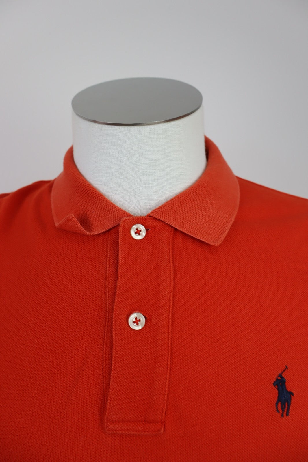 RALPH LAUREN POLO MAGLIA UOMO L MAN CASUAL VINTAGE T-SHIRT COTONE COTTON LOGO