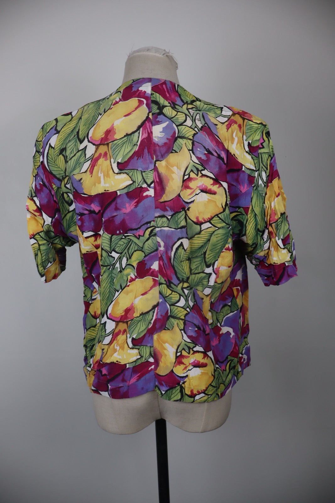 MARINA RINALDI CAMICIA BLUSA DONNA TG. 19 WOMAN SHIRT CASUAL VINTAGE VISCOSA