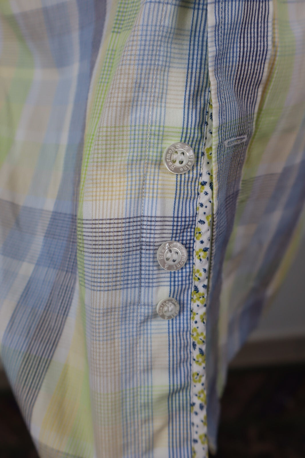 HARMONT & BLAINE JEANS CAMICIA UOMO Tg XL MAN SHIRT VINTAGE SPORT CASUAL