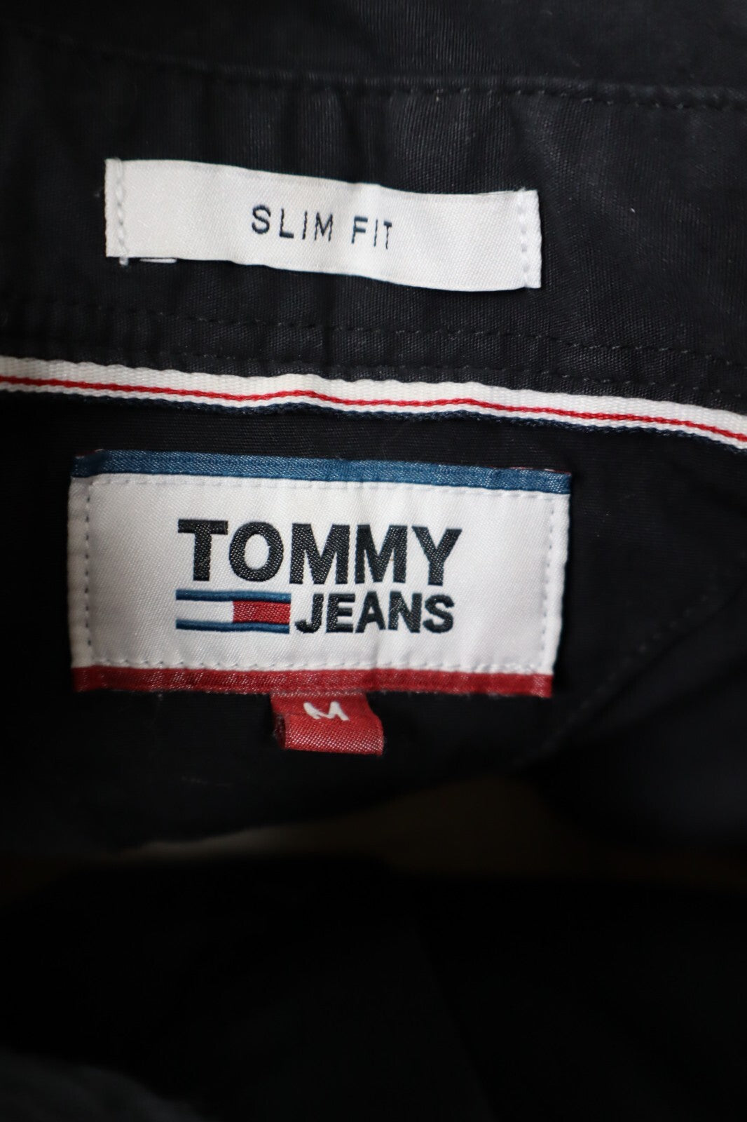 TOMMY HILFIGER CAMICIA COTONE SHIRT UOMO Tg. M MAN VINTAGE CASUAL COTTON