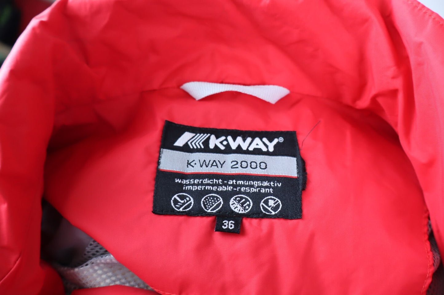 K-WAY GIUBBINO LEGGERO DONNA Tg 36 WOMEN VINTAGE CASUAL JACKET