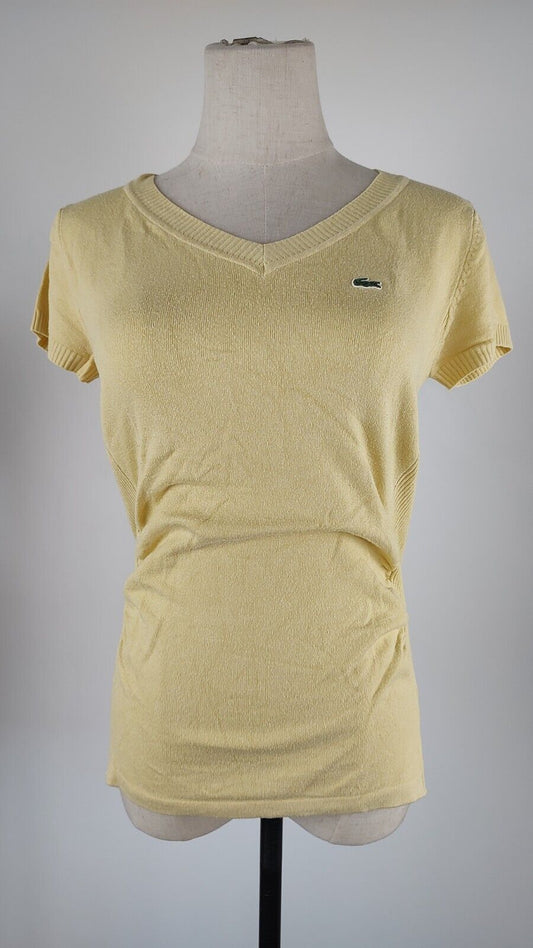 LACOSTE MAGLIA DONNA TG. 6 WOMAN CASUAL T-SHIRT COTONE