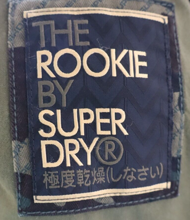 SUPERDRY GIUBBINO GIACCA DONNA TG 40 WOMAN JACKET CASUAL VINTAGE COTONE