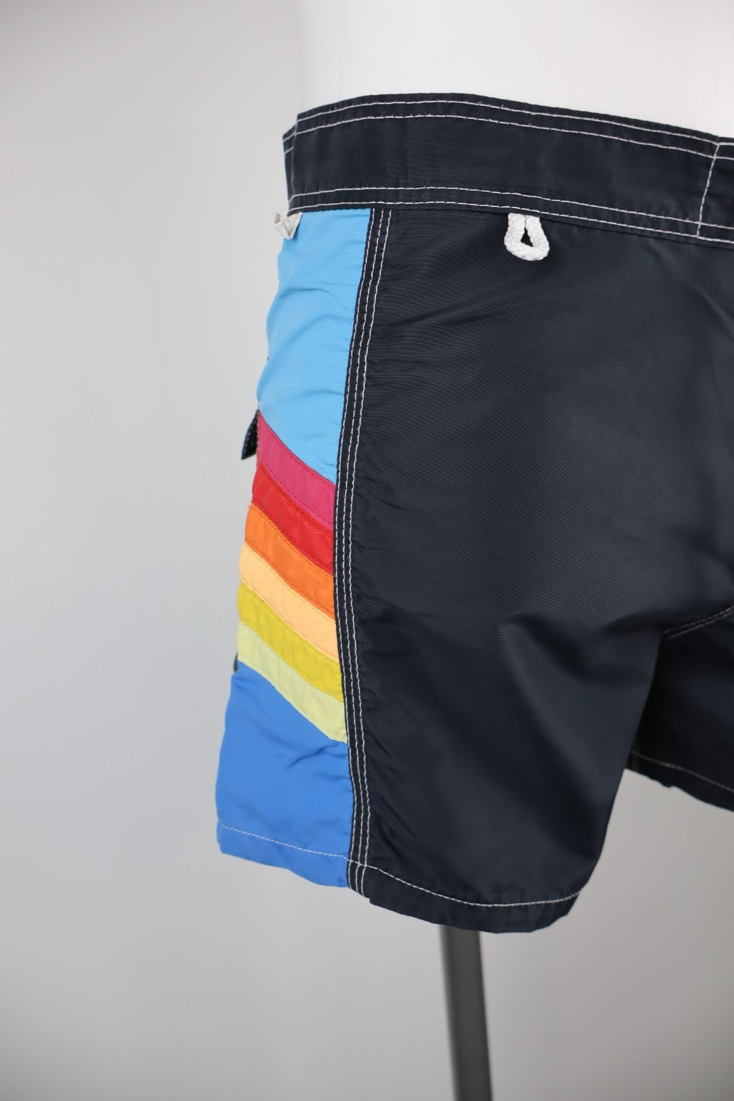 SUNDEK COSTUME PANTALONCINO MARE UOMO 30 MEN SWIMSUIT VINTAGE CASUAL LOGO