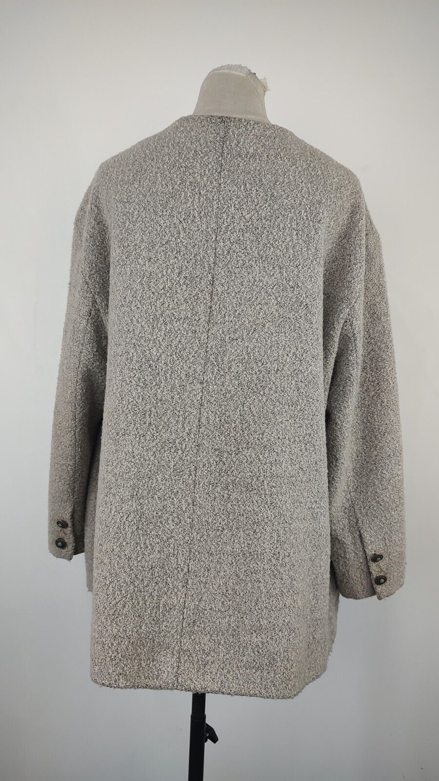 BYBLOS BLU CAPPOTTO LANA GIACCA DONNA 42 WOMAN COAT VINTAGE
