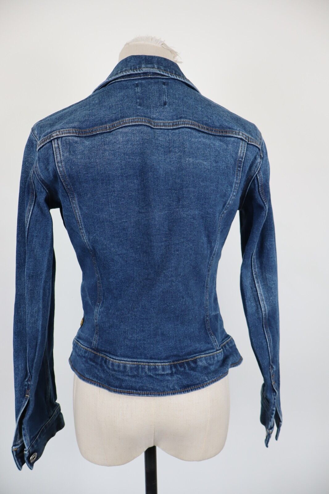 G-STAR JEANS GIUBBINO DONNA M WOMAN CASUAL JACKET COTONE COTTON DENIM VINTAGE