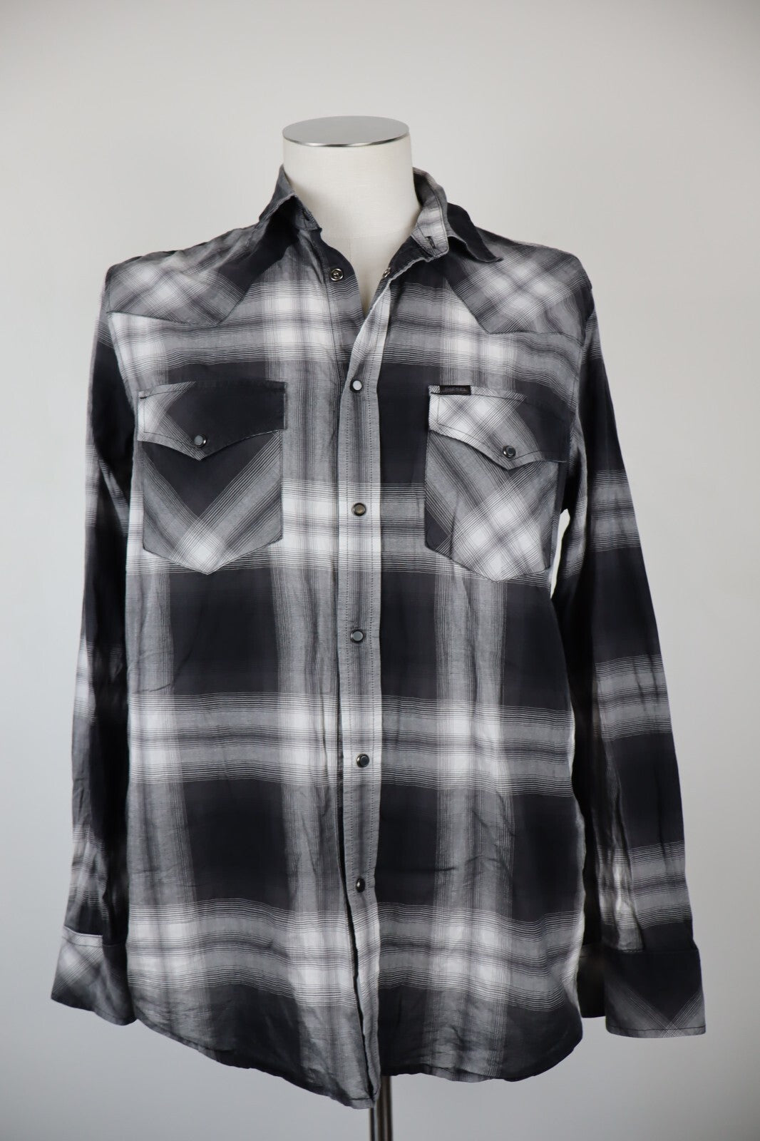DIESEL CAMICIA UOMO TG. L MAN CASUAL VINTAGE SHIRT COTONE COTTON
