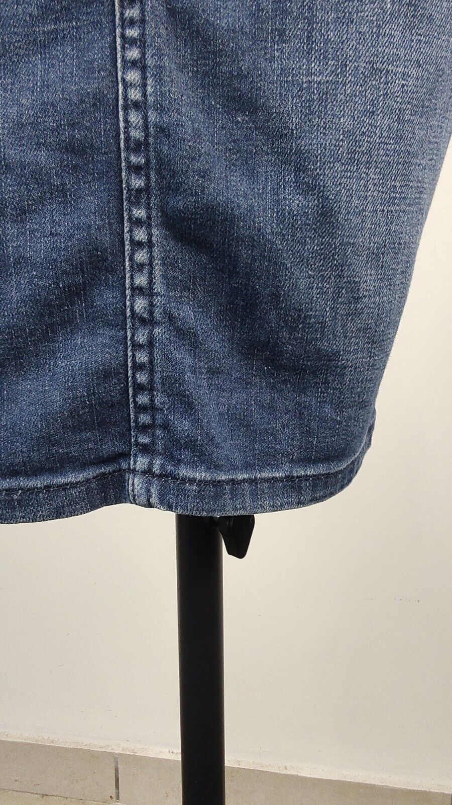 TOMMY HILFIGER GONNA JEANS COTONE DENIM DONNA WOMAN SKIRT TG. 6 VINTAGE