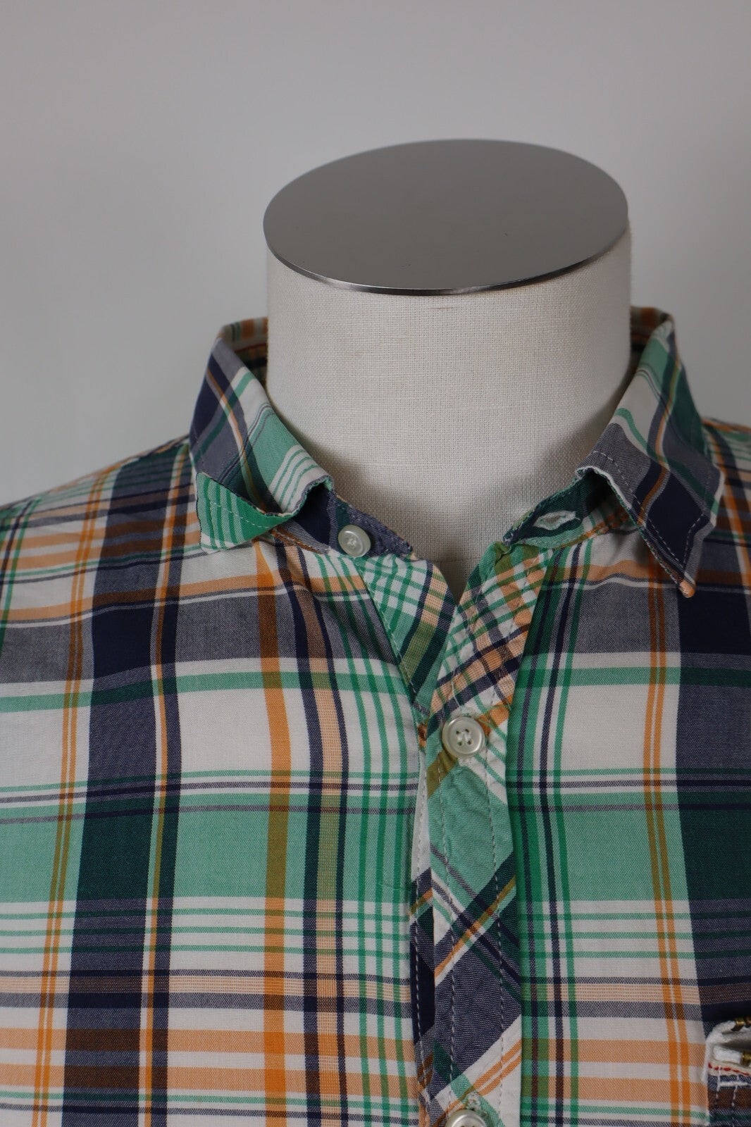 DIESEL CAMICIA UOMO TG. XL MAN CASUAL VINTAGE SHIRT COTONE ITALY