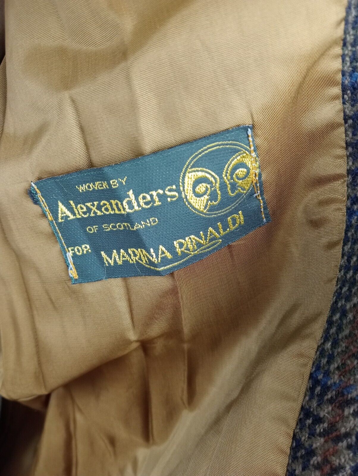 MARINA RINALDI ALEXANDERS BLAZER GIACCA DONNA Tg 23 WOMAN VINTAGE CASUAL JACKET