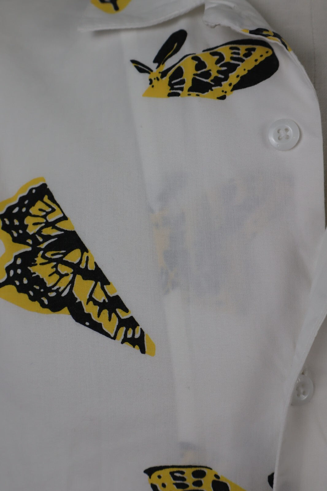 OBEY CAMICIA UOMO TG S MAN CASUAL VINTAGE SHIRT COTTON COTONE BIOLOGICO