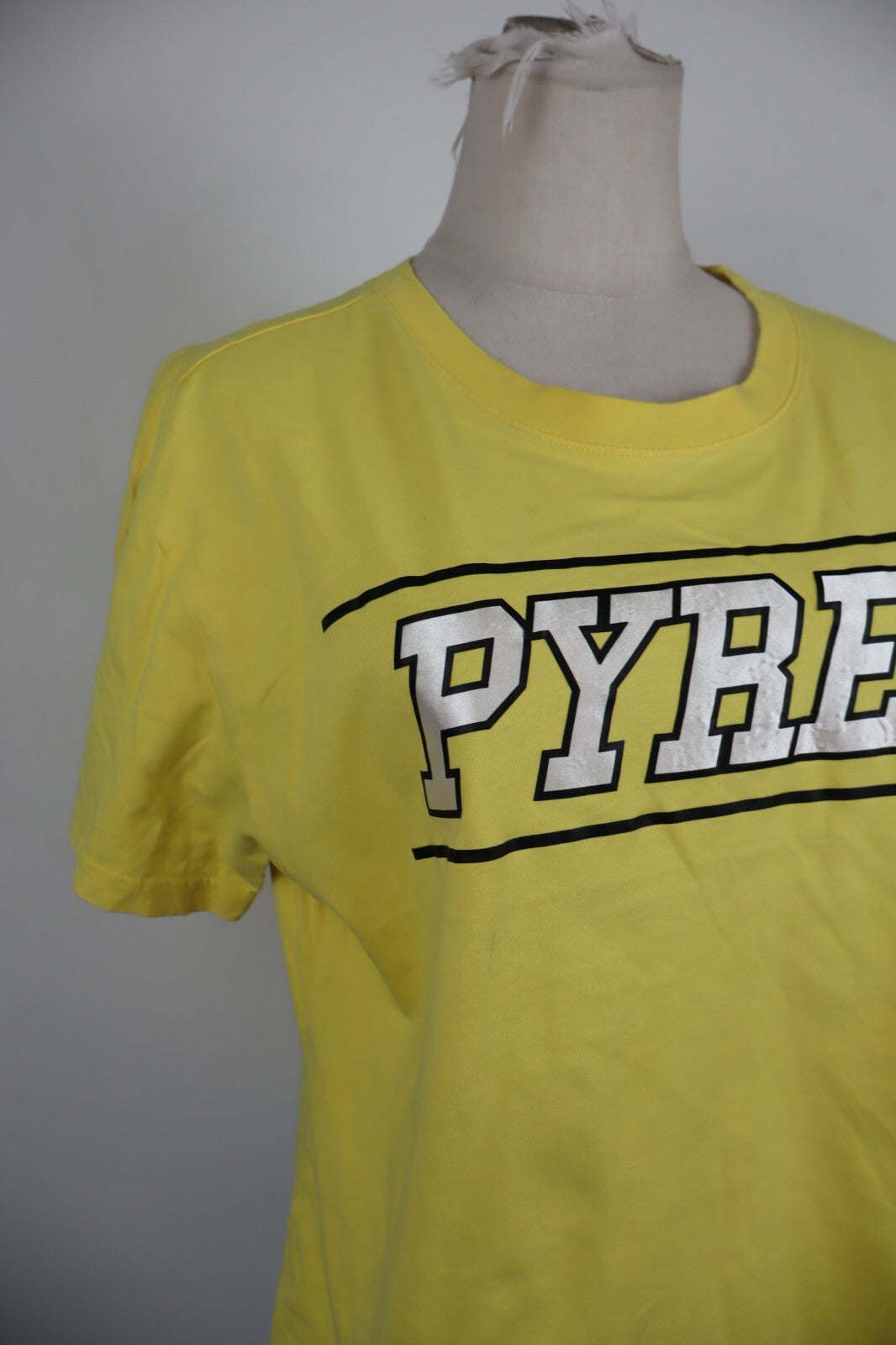 PYREX MAGLIA DONNA TG M WOMAN CASUAL VINTAGE T-SHIRT COTONE COTTON BIG LOGO