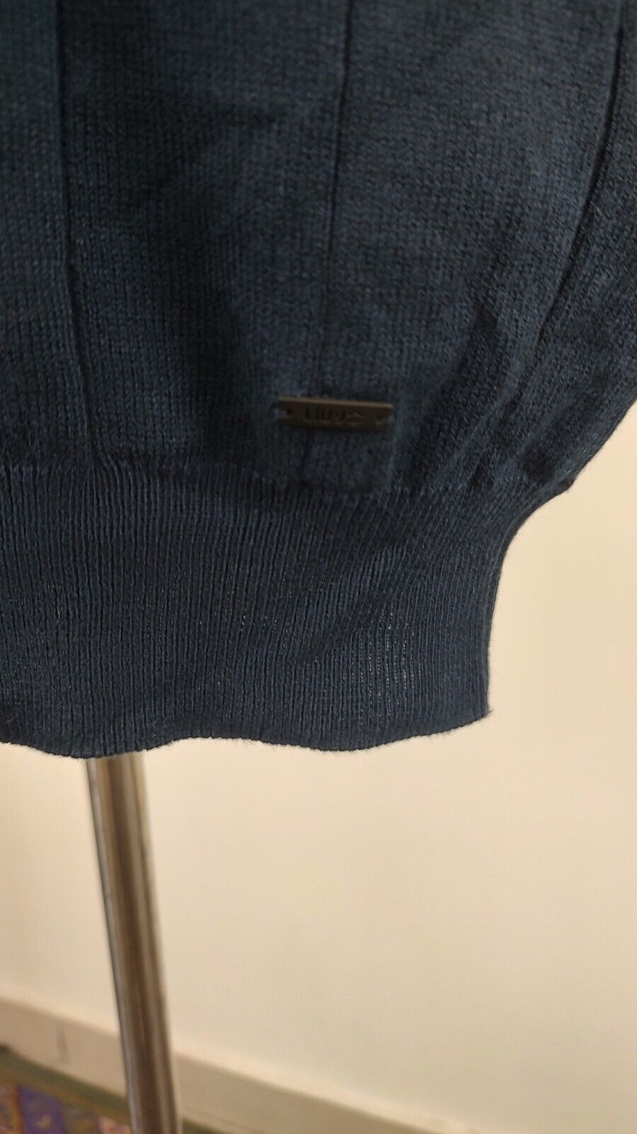 LIU JO MAGLIONE COTONE CASHMERE VINTAGE UOMO XXL MAN SWEATER CASUAL VINTAGE