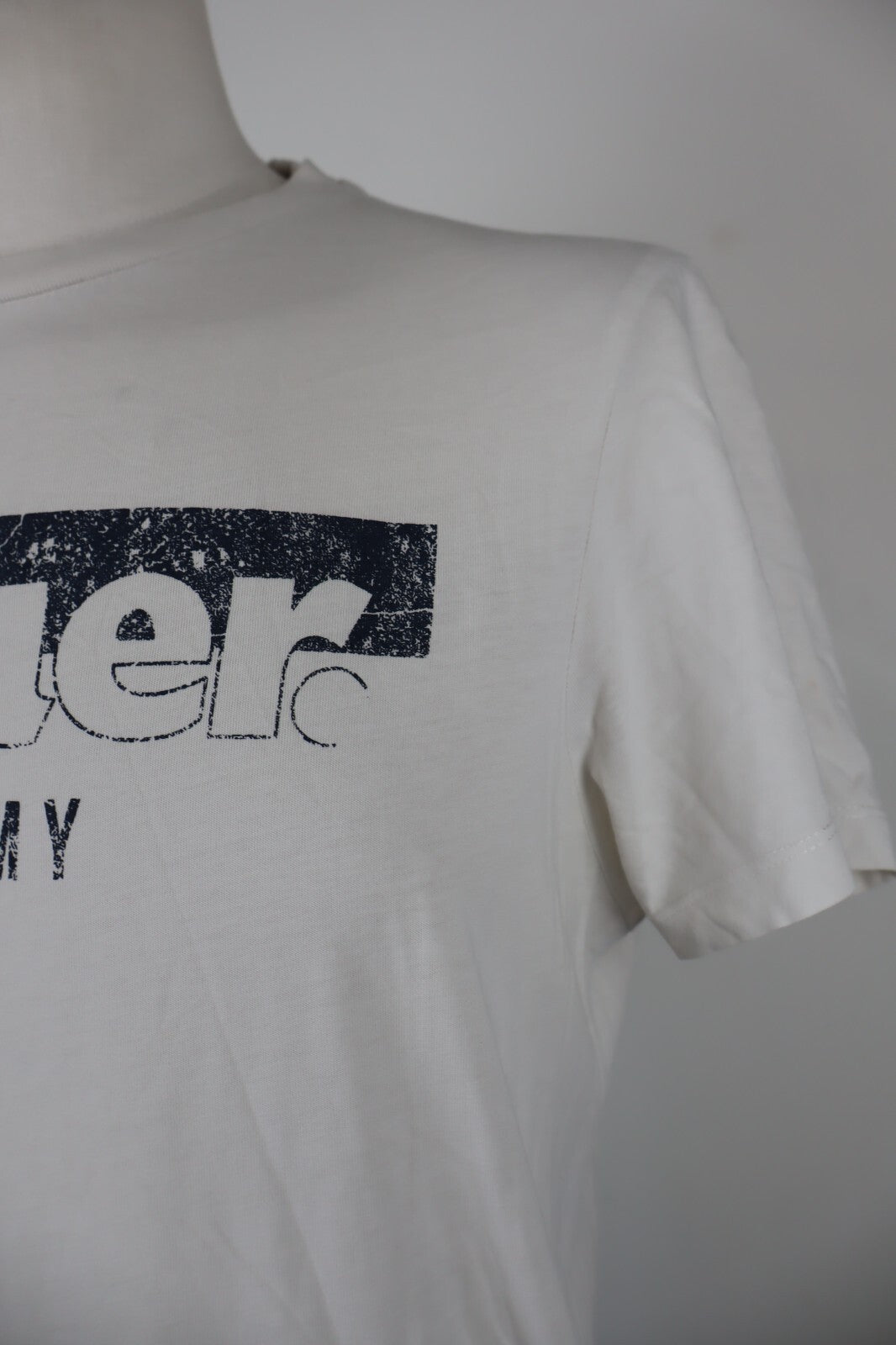 BLAUER POLIS ACADEMY MAGLIA UOMO COTONE TG. L MAN T-SHIRT CASUAL VINTAGE