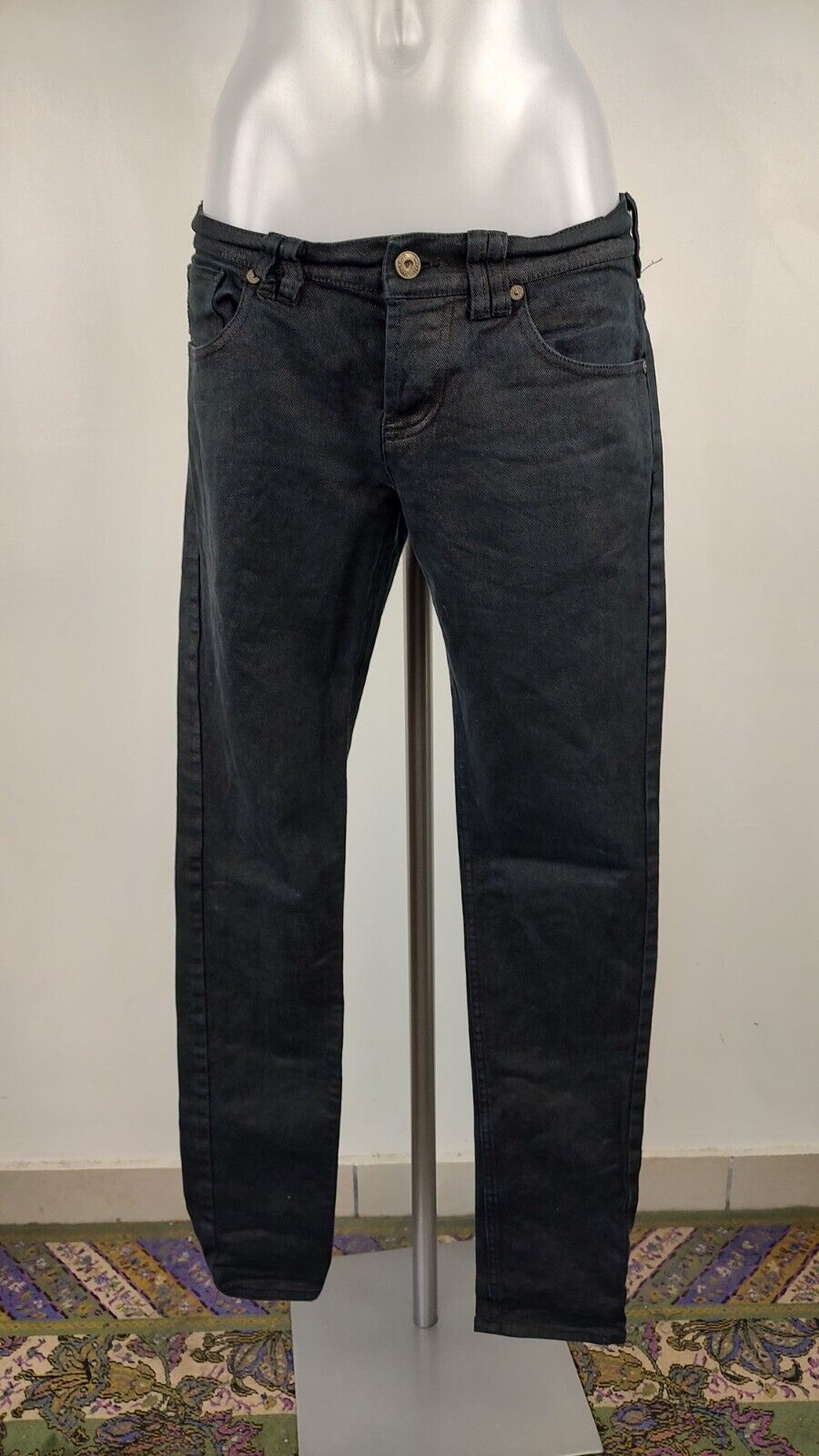 ARMANI JEANS PANTALONE DENIM JEANS DONNA TG 29 WOMAN VINTAGE PANTS