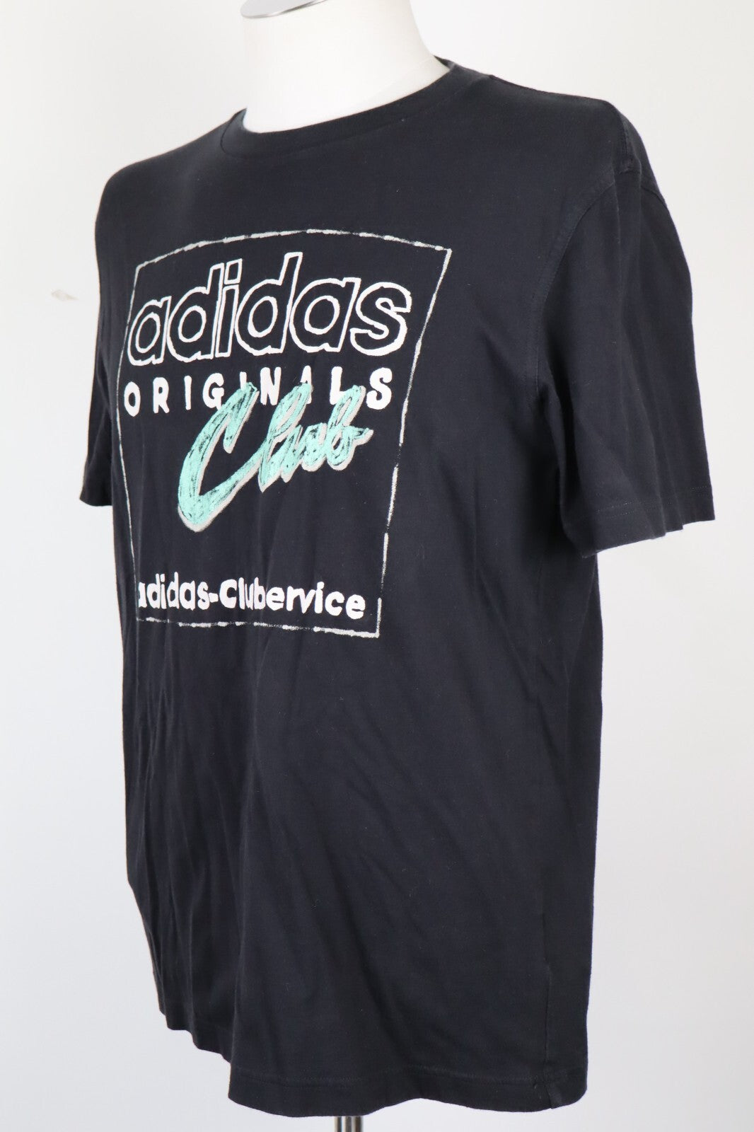 ADIDAS MAGLIA UOMO TG M MAN COTTON T-SHIRT CASUAL  COTONE VINTAGE