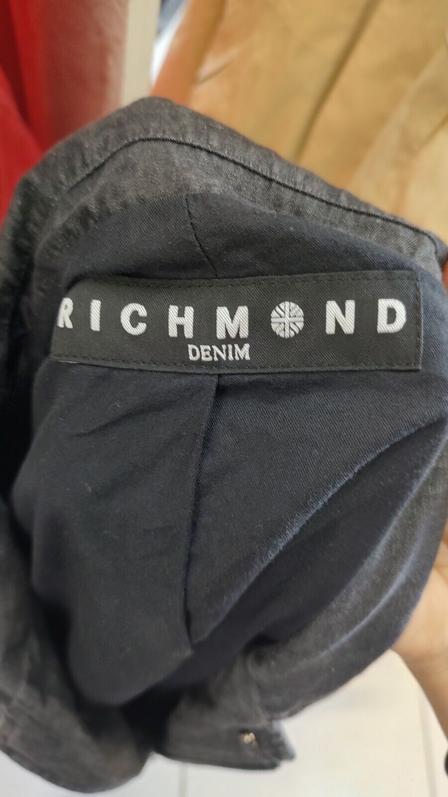 RICHMOND GIUBBINO UOMO Tg 50 MAN CASUAL VINTAGE JACKET COTONE