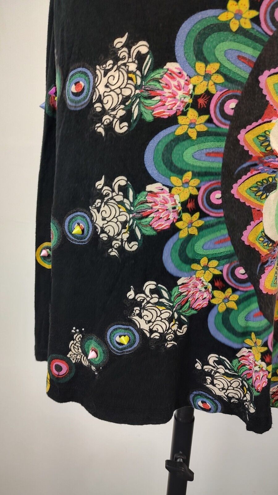 DESIGUAL VESTITO DONNA TG. M WOMAN CASUAL VINTAGE DRESS