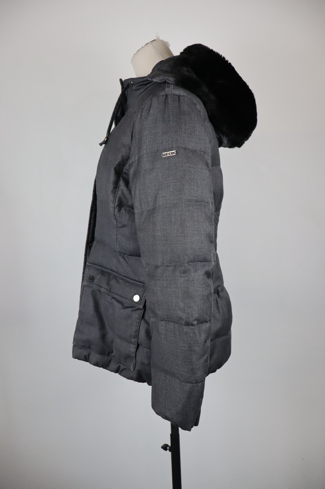 GEOX GIUBBINO PIUMINO DONNA TG 46 WOMAN JACKET CASUAL VINTAGE