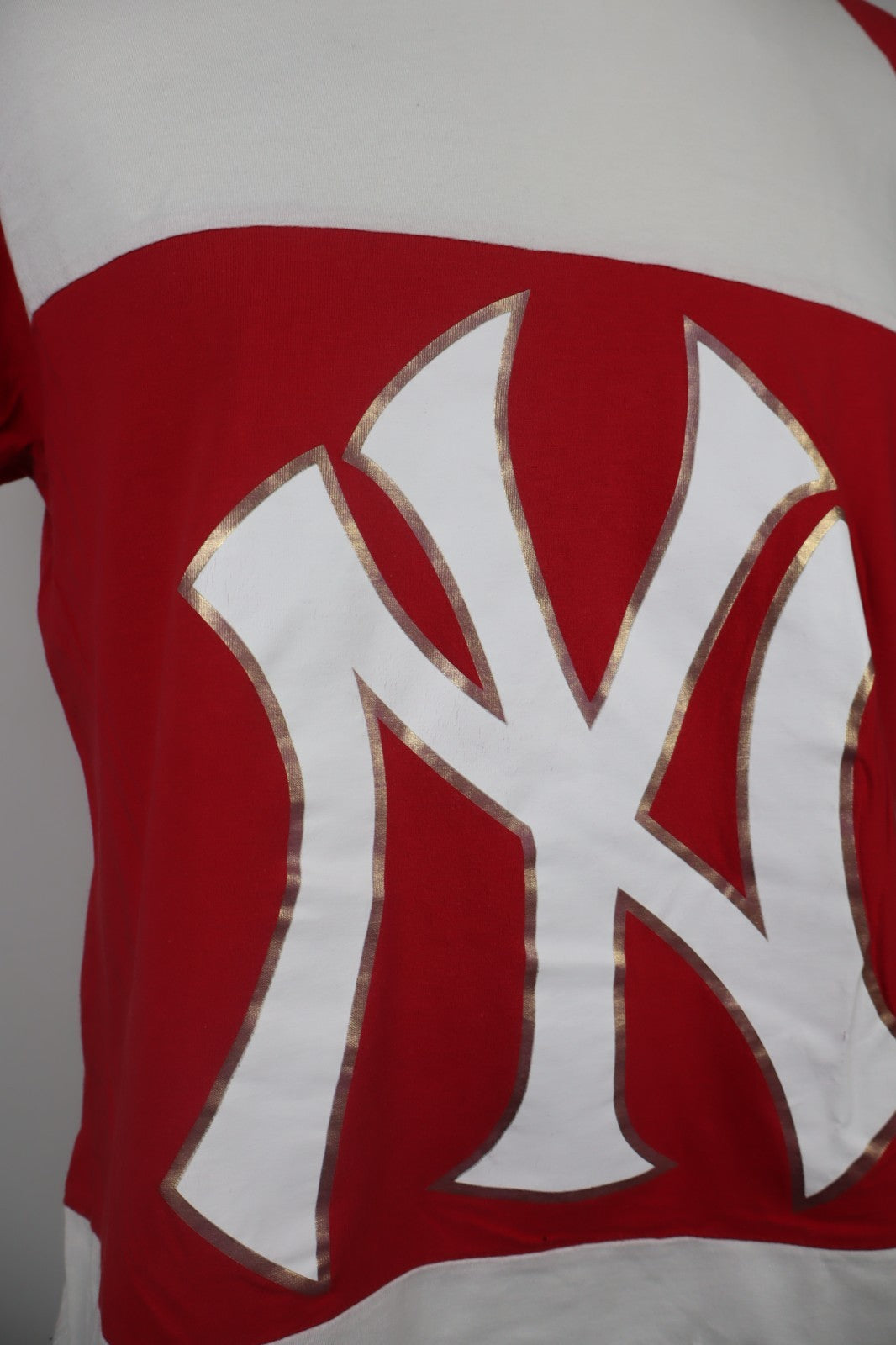 MAJESTIC COOPERSTOWN NEW YORK YANKEES MAGLIA UOMO BASEBALL L SPORT T-SHIRT