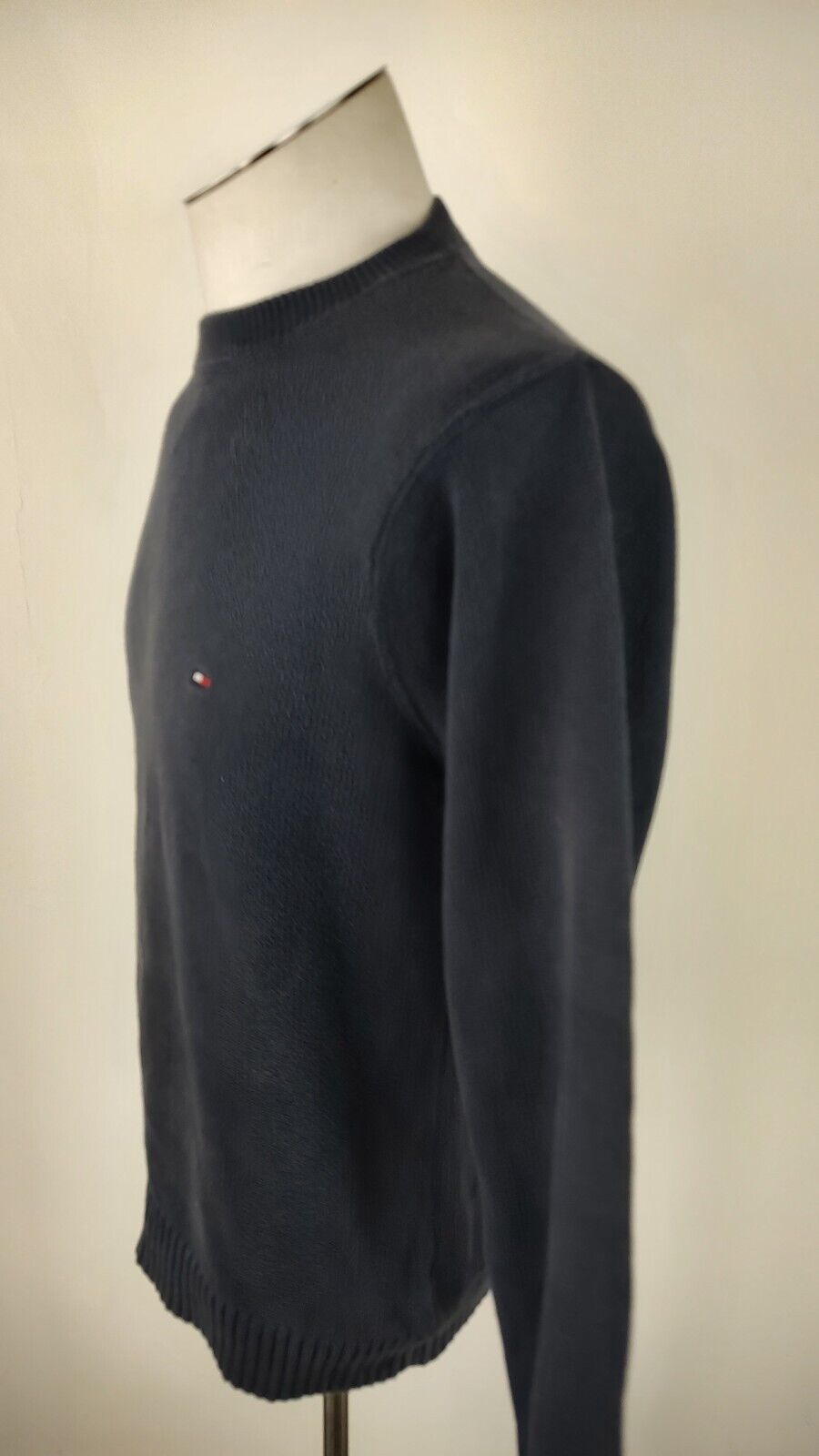 TOMMY HILFIGER MAGLIONE LANA VINTAGE UOMO Tg. S MAN SWEATER CASUAL