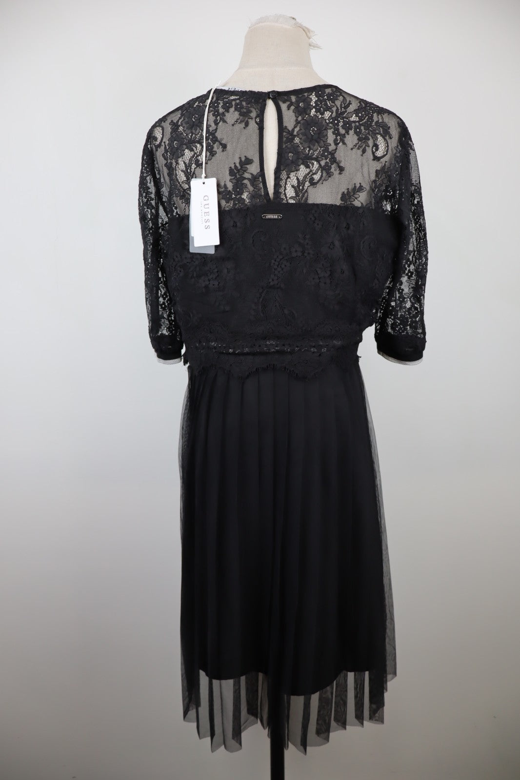 GUESS LOS ANGELES VESTITO ABITO DONNA TG. L WOMAN CASUAL VINTAGE DRESS CON TAG