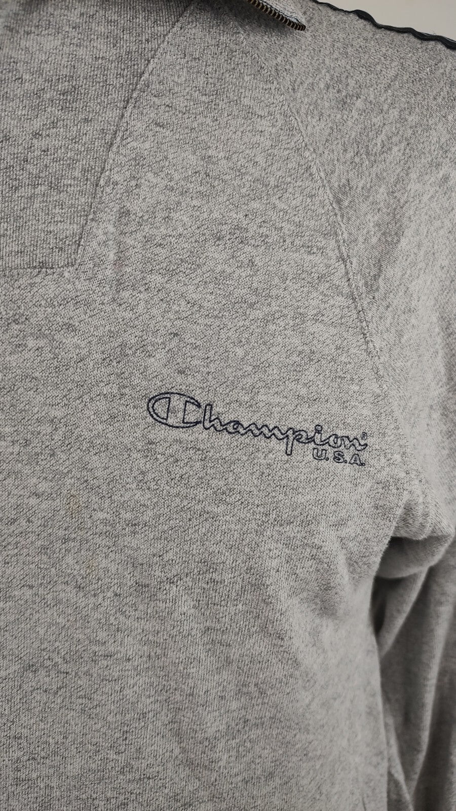 CHAMPION FELPA UOMO Tg S MAN SPORT JACKET SWEATSHIRT VINTAGE