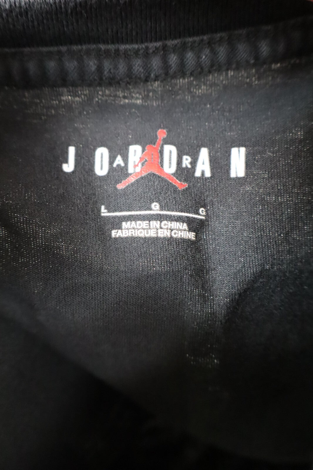 AIR JORDAN MAGLIA UOMO TG. L MAN T-SHIRT VINTAGE CASUAL COTONE