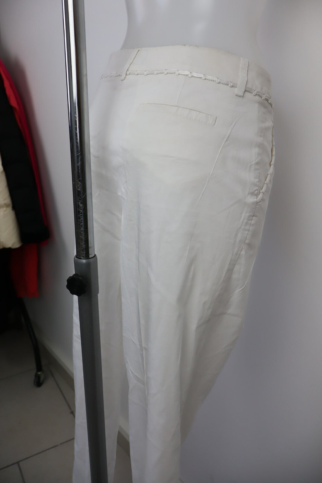 EMPORIO ARMANI PANTALONE DONNA TG 42 WOMAN VINTAGE PANTS CASUAL COTONE