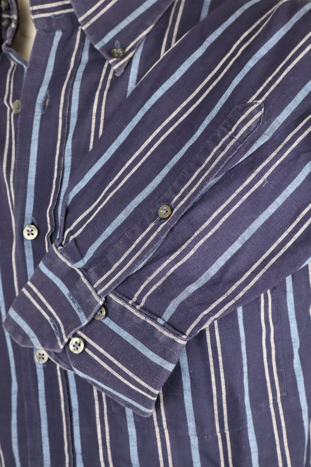 COVERI CAMICIA UOMO COTONE TG. 43  MAN CASUAL VINTAGE SHIRT COTONE
