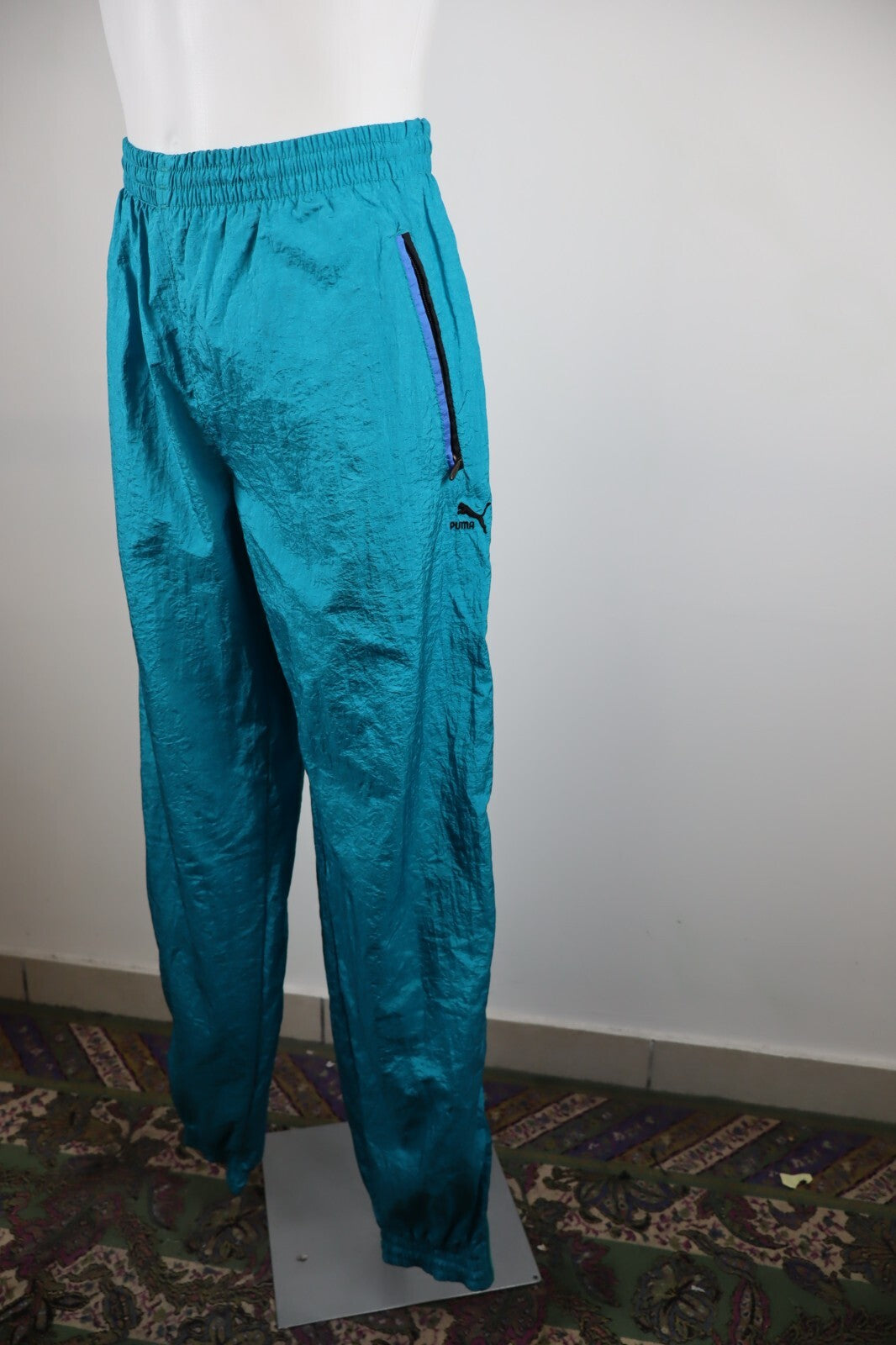 PUMA PANTALONE TUTA SPORT UOMO TG 7 MEN VINTAGE PANTS