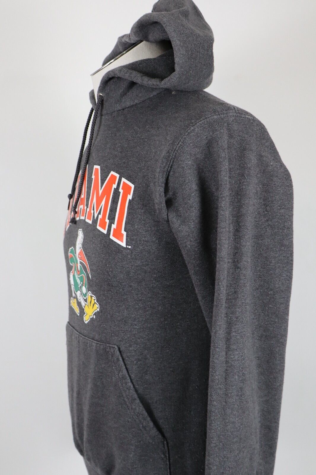 CHAMPION MIAMI COLLEGE FELPA UOMO XS MAN SWEATSHIRT COTONE CASUAL VINTAGE