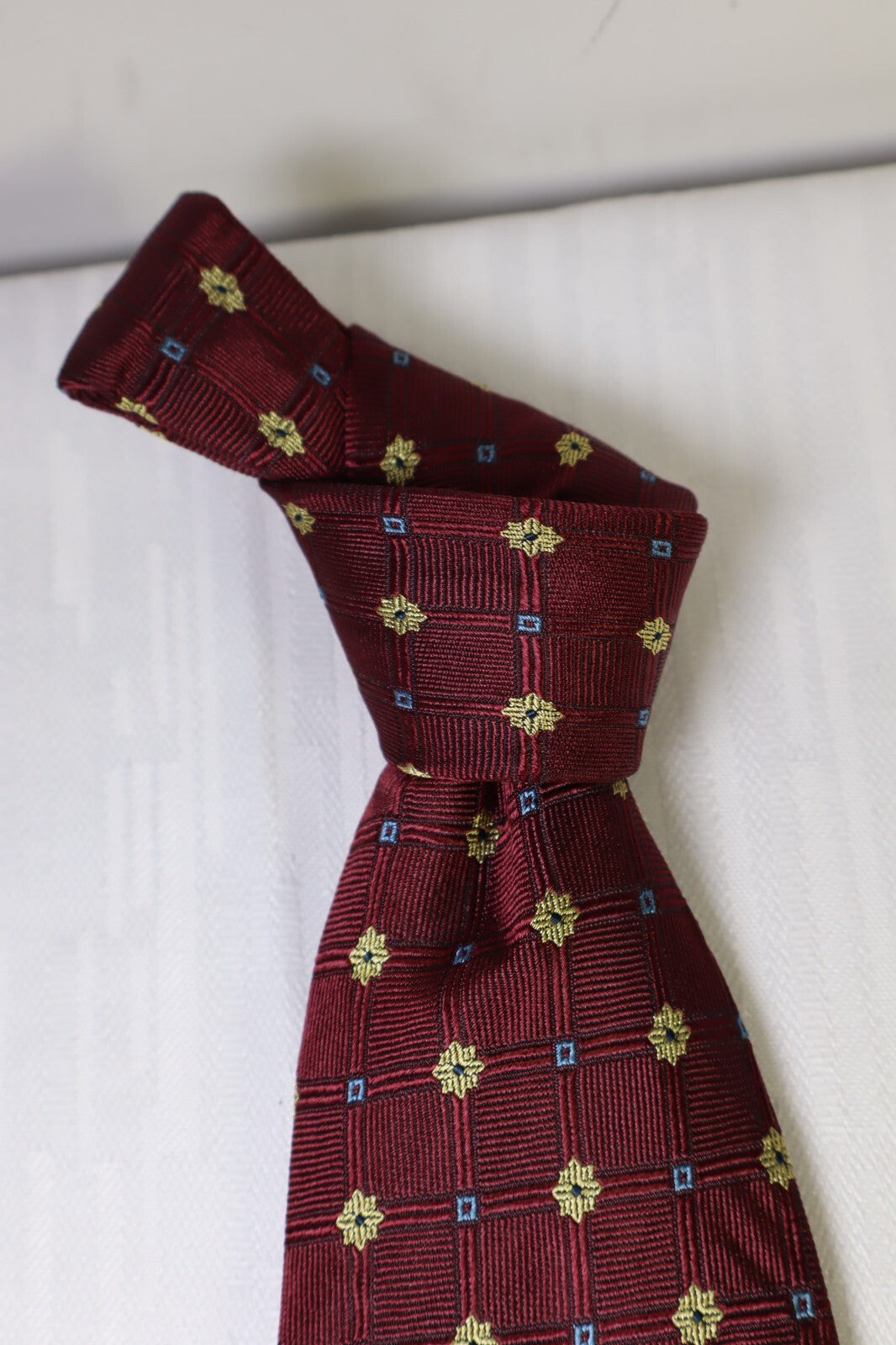 ROXY 100% SILK TIE SETA CRAVATTA NECKTIE MADE ITALY UOMO