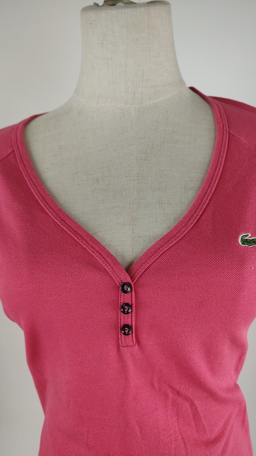 LACOSTE MAGLIA DONNA TG. 40 WOMAN CASUAL T-SHIRT COTONE