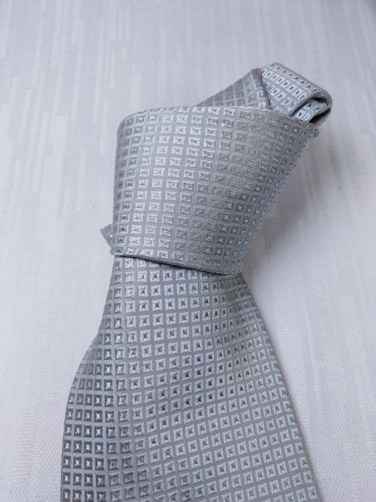 EGON VON FURSTENBERG 100% SILK TIE SETA CRAVATTA NECKTIE MADE IN ITALY CLASSIC