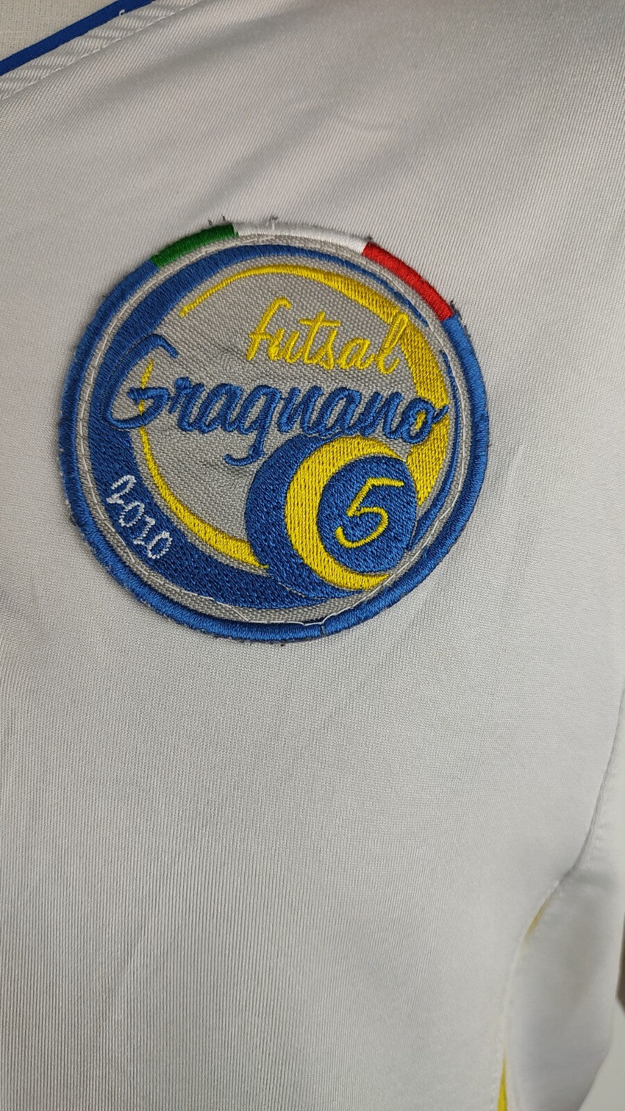 GIVOVA GRAGNANO N 8 MAGLIA CALCIO A CINQUE UOMO Tg L SOCCER TRIKOT MAN JERSEY