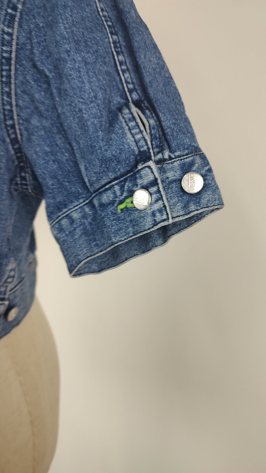 VANS GIACCA DONNA COTONE Tg M WOMAN CASUAL VINTAGE JACKET COTTON DENIM