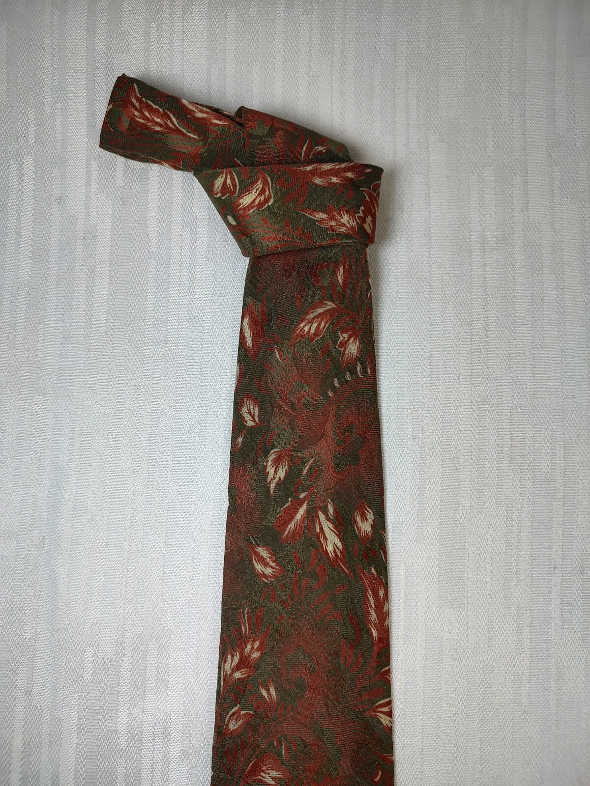 TRUSSARDI 100% SILK TIE SETA CRAVATTA NECKTIE MADE IN ITALY CLASSIC