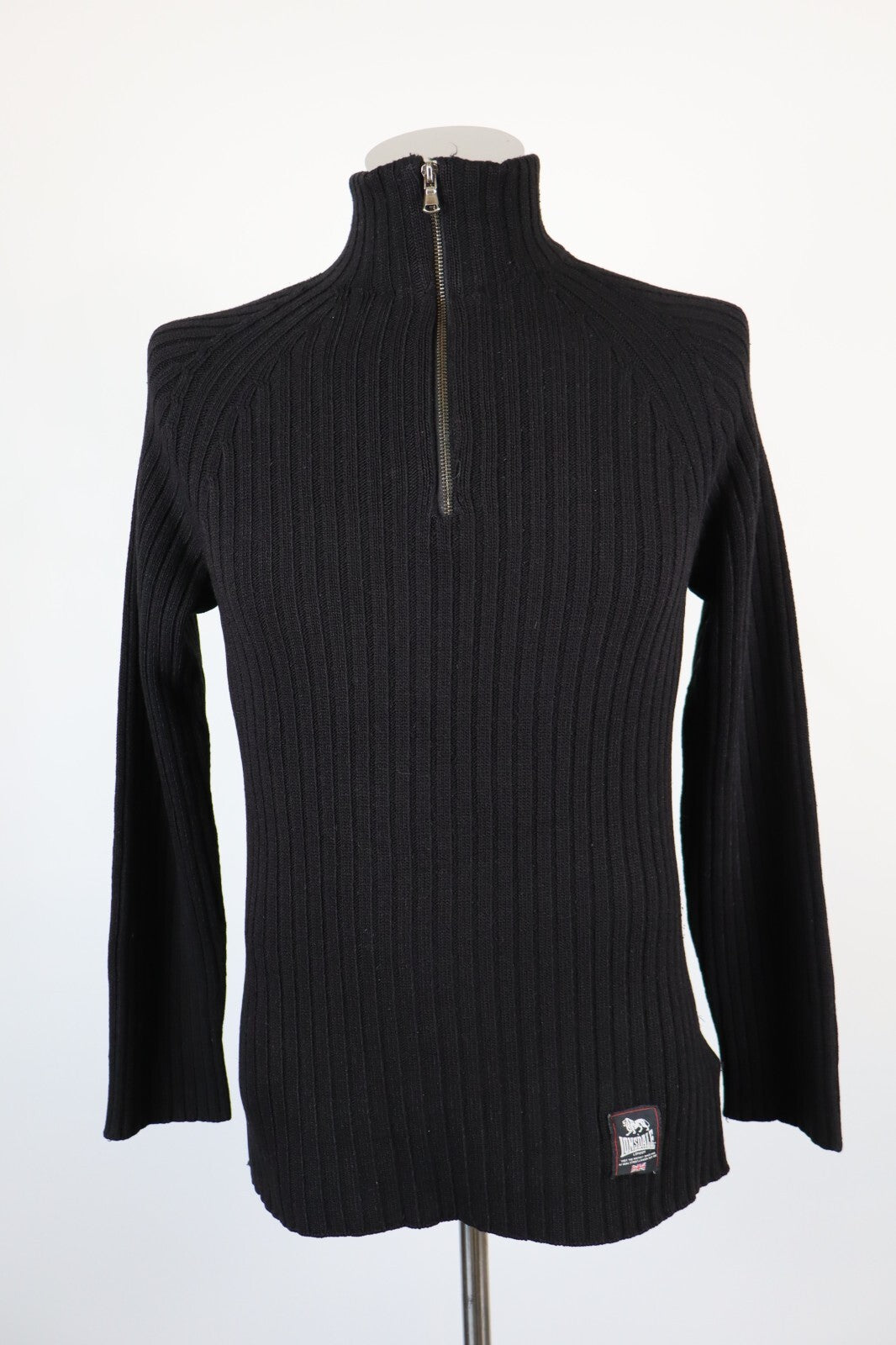 LONSDALE MAGLIONE UOMO Tg. M MAN SWEATER CASUAL VINTAGE COTONE COTTON