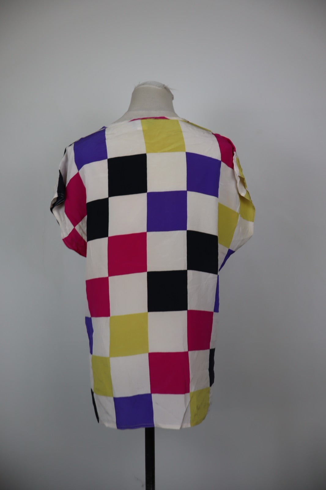 PERSONA MAGLIA DONNA TG. 23 WOMAN CASUAL VINTAGE T-SHIRT TOP CANOTTA SETA