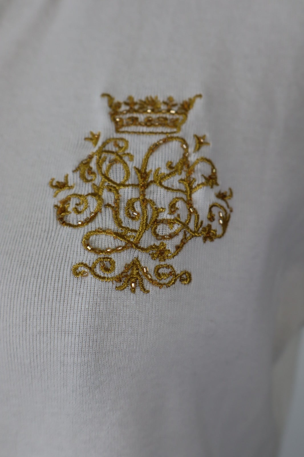 LAUREN RALPH LAUREN  MAGLIA DONNA TG. M WOMAN CASUAL VINTAGE T-SHIRT