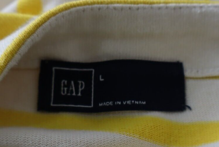 GAP MAGLIA DONNA TG. L WOMAN CASUAL VINTAGE T-SHIRT COTONE COTTON