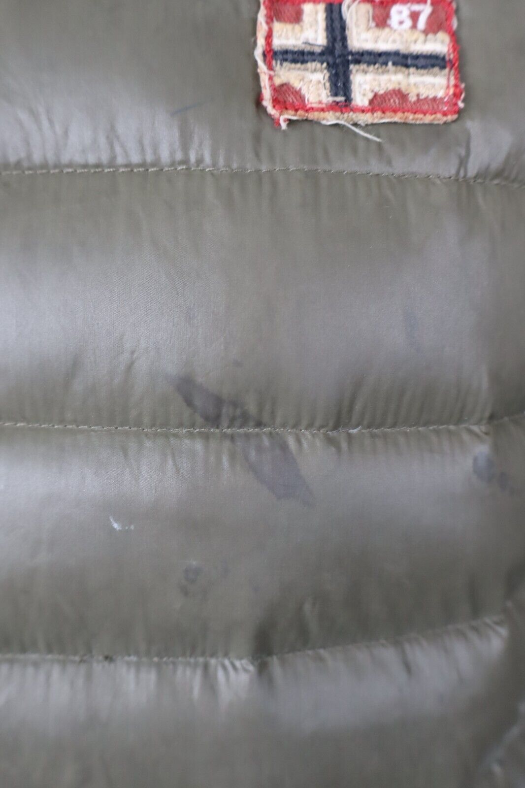 NAPAPIJRI GIUBBINO PIUMINO UOMO TG. L MAN CASUAL VINTAGE DOWN JACKET