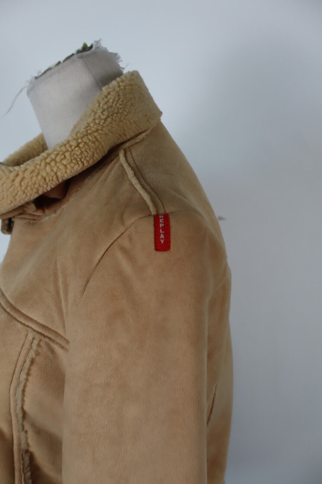 REPLAY GIUBBINO IMBOTTITO GIACCA DONNA TG S WOMAN CASUAL JACKET VINTAGE ITALY